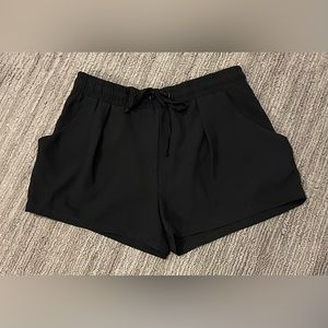Sanctuary black shorts with drawstring.